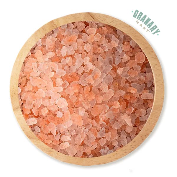 Himalayan Pink Salt Medium Grind/Granules by Granary Mart - Rich in Trace Minerals - Great for Re-mineralizing the Body - Unrefined & Natural