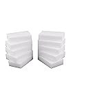 USMYTHA 100 X 60 X 20(MM) Magic Cleaning Sanding Sponge Melamine Foam Eraser for Kitchen Office Supplies Car Wash (Pack of 60)