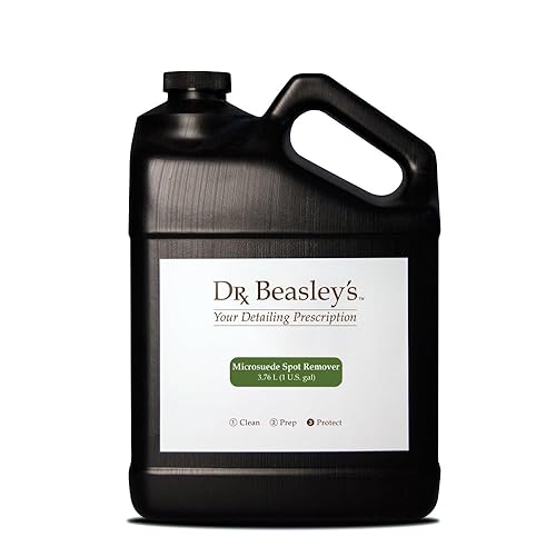 Dr. Beasley's Microsuede Spot Remover 1 gal - Specially Formulated for Faux Suedes, Preserves Softness, Wipe Away Ink, Dye Transfers, Stains
