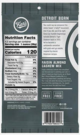 Kar's Raisin Almond Cashew Mix 4.5 ounce bags (Box of 12 bags)