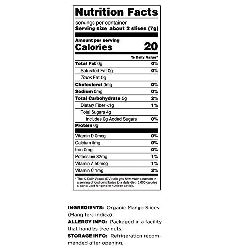 Terrasoul Superfoods Organic Dried Mango Slices, 16 Oz - Naturally Sweet & Tart | No-Added Sugar | Healthy Prebiotic