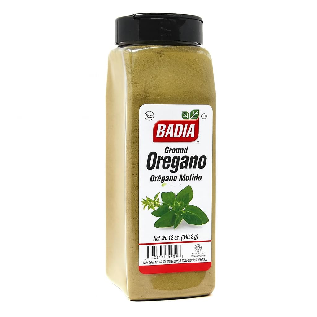 Badia Ground Oregano 12 oz - Aromatic and Earthy Mediterranean Herb