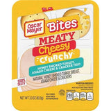 Oscar Mayer Natural Turkey Asiago Cracker Single Serve Convenience Meal, 3.3 Ounce -- 7 per case.