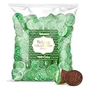 Belgian Chocolate Coins Candy Bulk 100 Pack - St Patrick's Day Green Foil Wrapped Milk Chocolate Coins Candy For Party Favors, Gift Bags & Treats