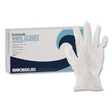 Boardwalk BWK365XLBX General Purpose Latex-Free Vinyl Gloves - Extra Large, Clear (100-Piece/Box)
