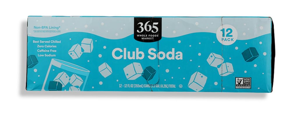 365 by Whole Foods Market Club Soda 12pk, 12 FZ