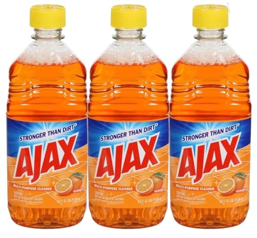 Ajax Orange Scented All Purpose Cleaner 16.9 Ounce (3 pack)