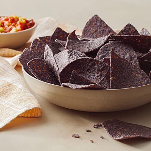 Amazon Brand, Aplenty Organic Blue Corn Tortilla Chips, 9 Oz