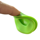 Green Piece® Universal Plug Caps for Cleaning, Storage, Glass and More Silicone Cleaning Caps/Plugs (Green- Pack of 1)