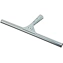 Carlisle FoodService Products 4007100 Professional Single Blade Squeegee with Zinc Plated Handle, 16", Rubber