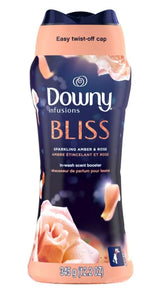 Downy Infusions In-Wash Laundry Scent Booster Beads, BLISS, Sparkling Amber and Rose, 12.2 oz