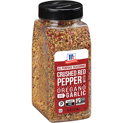 McCormick Crushed Red Pepper with Oregano and Garlic All Purpose Seasoning, 12 oz