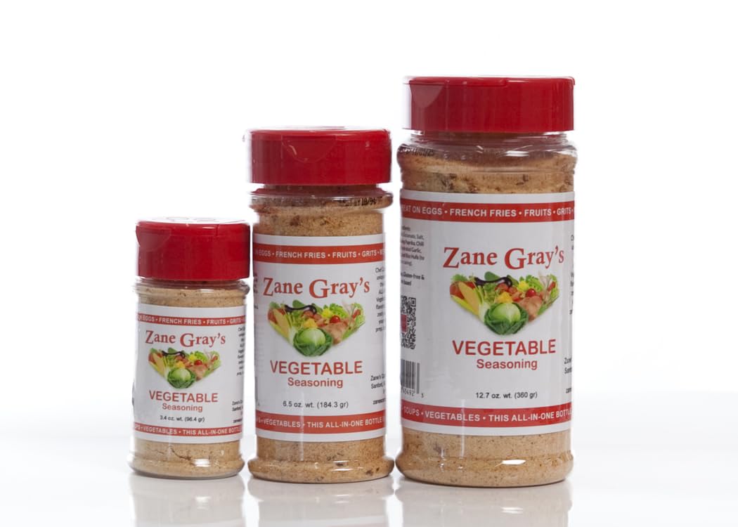 Zane Gray's Vegetable Seasoning (Small, 3.4)