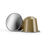 Acquanera Coffee, Espresso Aluminum Capsules, 60 Coffee Pods, Espresso Classico Medium Roast, Intensity 8, Single Cup Brews 1.35oz