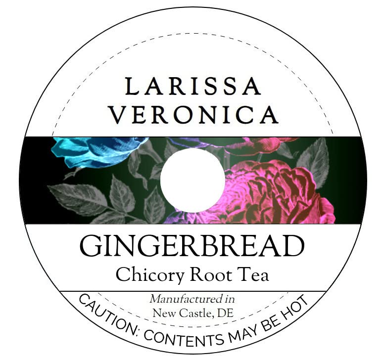 Gingerbread Chicory Root Tea (Single Serve K-Cup Pods) (12 pods, ZIN: 572836) - 3 Pack