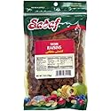 Sadaf Sadaf Sultani Raisins - Dried Sultanas for Cooking and Food Flavoring - Middle Eastern Cuisine - Nutritious Snack - 7 Oz Resealable Bag