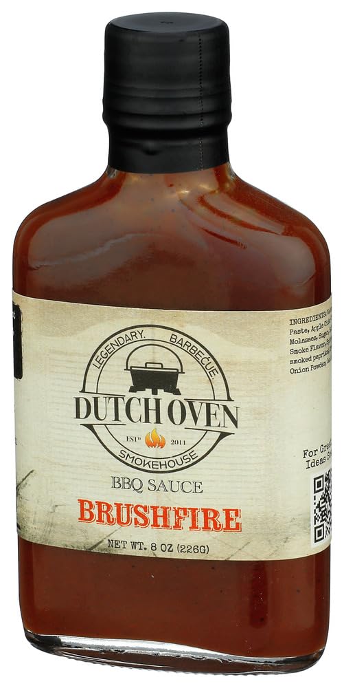 Dutch Oven Smokehouse BBQ Sauce Gift Set - Original 3 Pack with Sweet & Sassy, Brushfire, Colorado Gold - All-Natural, Small-Batch BBQ Sauces