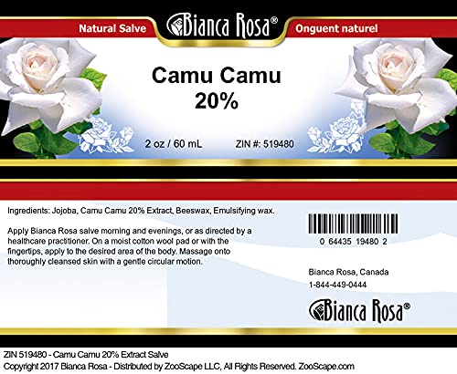 Bianca Rosa Camu Camu 20% Salve (2 oz, ZIN: 519480) - 2 Pack