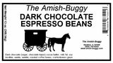 Premium Chocolate Candy 2-13 oz. packages (Dark Chocolate Espresso Beans)