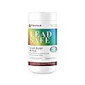 Fiberlock LeadSafe Dust Wipes, 90 Count, Controls & Removes Lead Dust, Ideal for Use Before & After Any Lead Abatement Project, Control Lead-Based
