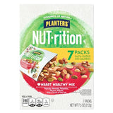 PLANTERS NUT-rition Heart Healthy Nut Mix, Snack Mix, 7.5 oz, 7 Count