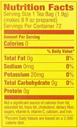 Lipton Tea Bags, Decaffeinated 72 ct (Pack of 2)