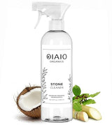 OIAIO Non-Toxic Stone & Quartz Cleaner - Natural Organic Ingredients that Truly Perform - 24oz - Light Coconut & Tea Tree Scent