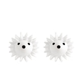 Kikkerland Set of Two Reusable Dryer Buddies for Laundry - Fabric Softener Dryer Balls - Control Static, Remove Wrinkles, Dry Clothes Faster