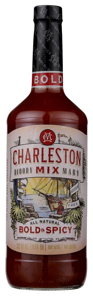 Charleston Mix, Cocktail Mix Bloody Mary Bold And Spicy, 32 Fl Oz - PACK OF 2
