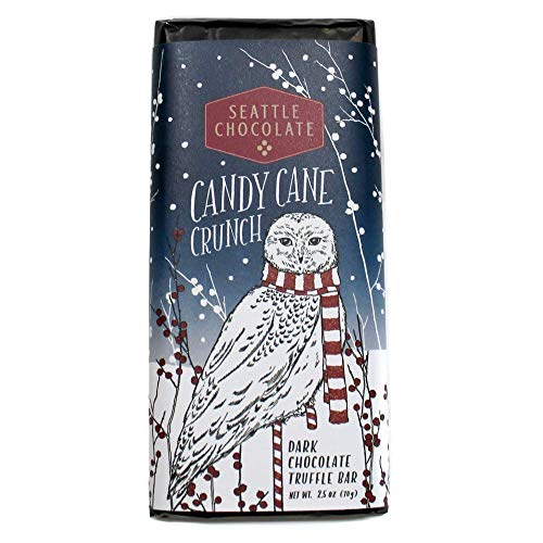 Seattle Chocolates Candy Cane Crunch Bar, 2.5 OZ