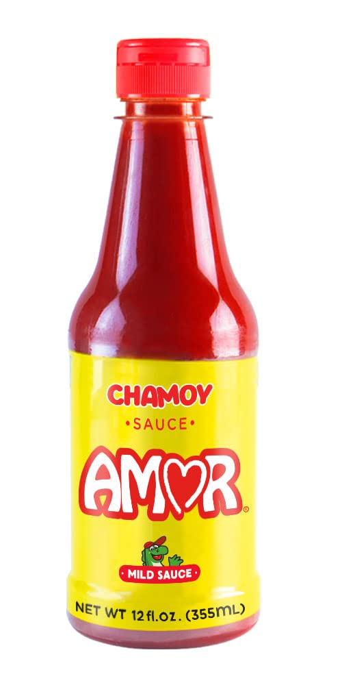 Amor Chamoy Sauce, Traditional Mexican Flavor, 12 Fl Oz Bottle