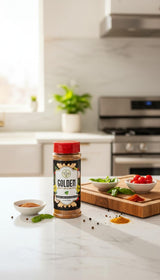 Vive Natural All Natural Seasoning Gluten-Free Chicken Steak Ribs Brisket (8.4oz) (8.4 oz (240g), Golden Drift Mild Spicy Blend)