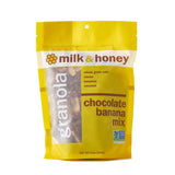 Milk & Honey Granola, Chocolate Banana Mix, Non-GMO Project Verified, Women-Owned Company, 12 Ounces (Pack of 6)