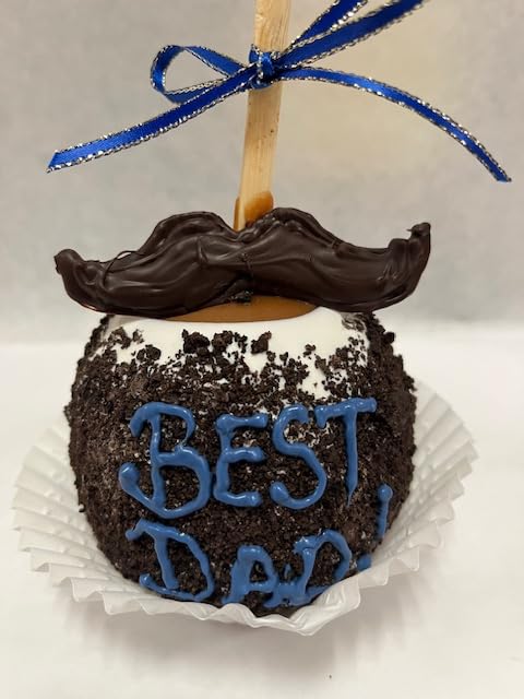 US Sweets Caramel Apple 3 Pack - Snickers, Cookies & Avalanche | Father's Day Gift | Delicious Gift | Handmade in Small Batches | Guaranteed to Arrive