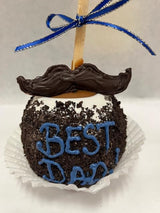 US Sweets Caramel Apple 3 Pack - Snickers, Cookies & Avalanche | Father's Day Gift | Delicious Gift | Handmade in Small Batches | Guaranteed to Arrive