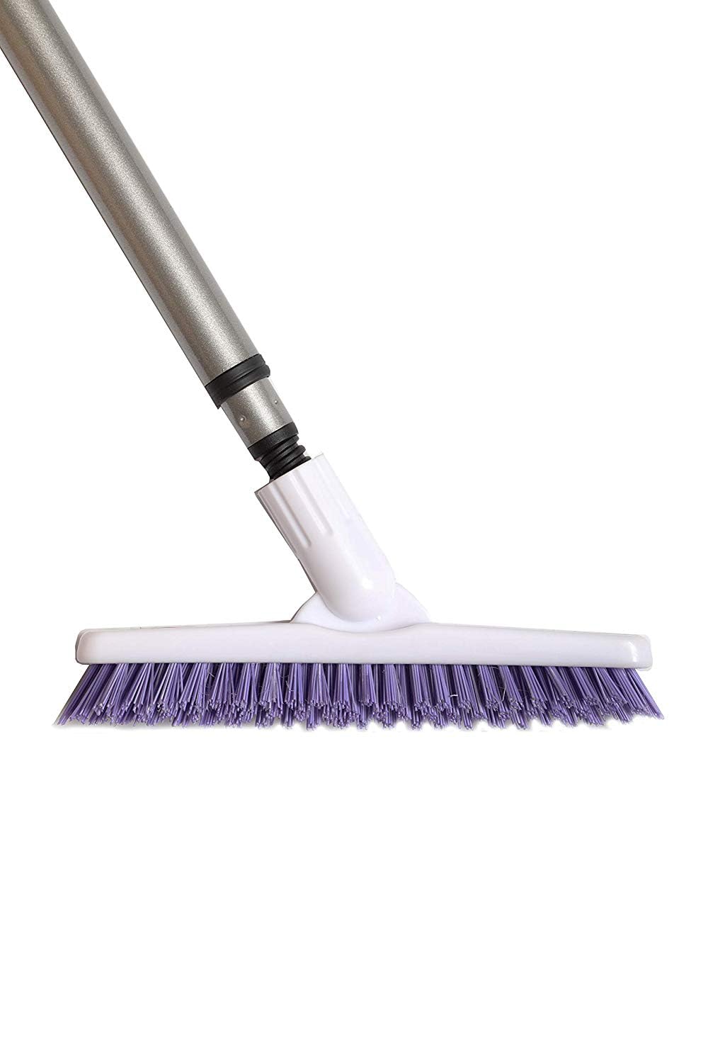 Fuller Brush E?Z Scrubber Replacement Head - 9" V?Trim Tile & Grout Brush Head Only, Compatible with Telescopic Handle (Sold Separately) - Deep Grime