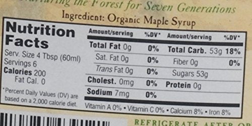 Coomb's Maple Syrup, Og, Gr B, Glass, 12-Ounce
