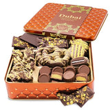 Dubai Chocolate Gift Basket- Christmas Holiday Pistachio Trend Candy Assortment Gift Box- Food Present Idea for Men, Women, Corporate- Bonnie & Pop