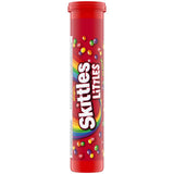 SKITTLES Littles Original Chewy Candy Mega Tube Resealable On the Go Treat for Road Trips, Lunch Treat, Movie Night Snack , Share Size, 1.9 oz Tube
