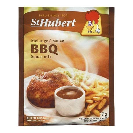 St. Hubert BBQ Sauce Mix, 57g/2oz., (Imported from Canada)