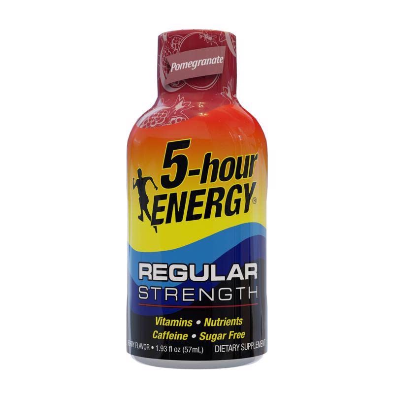 Living Essentials 5 Hour Energy Pomegranate - 2 fl oz Each/Pack of 12