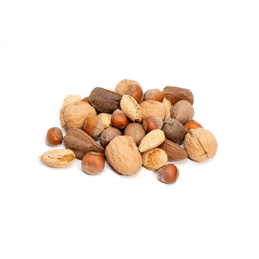 In Shell COMBO - Mixed Nuts/Walnuts - TWIN PACK - COMBO - 2/32oz.