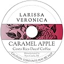 Caramel Apple Costa Rica Decaf Coffee (Single Serve K-Cup Pods) (Gourmet, Naturally Flavored, Whole Coffee Beans) (12 pods, ZIN: 576848) - 2 Pack