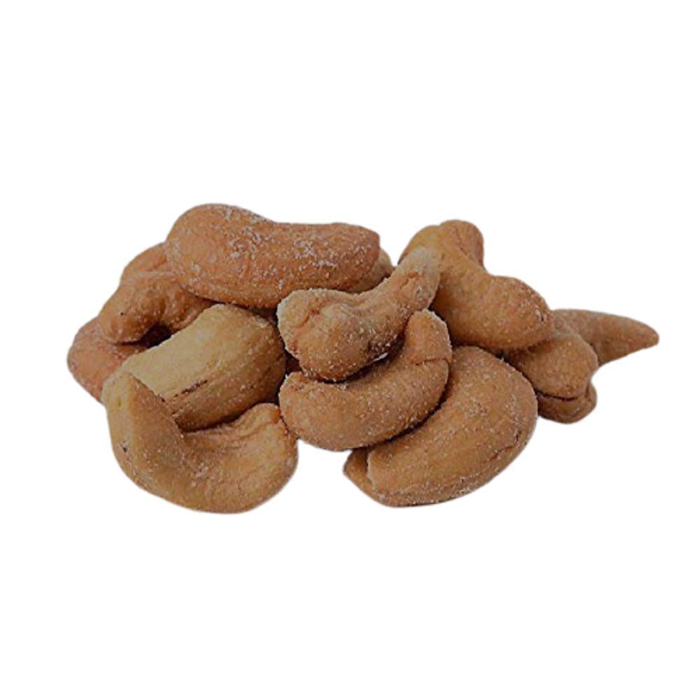 Dry Roasted Dark Cashews with Himalayan Salt (2 Lbs) - Dark Oven Roasted and Salted to Perfection in Small Batches for Added Freshness - Super Crunchy
