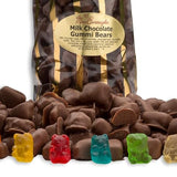 Mrs. Cavanaugh's Chocolate Covered Gummy Bears (1 Pound, Milk Chocolate)