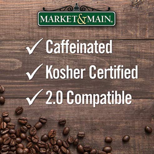 Market & Main OneCup, Donut Shop, Compatible with Keurig K-cup Brewers, 18 Count