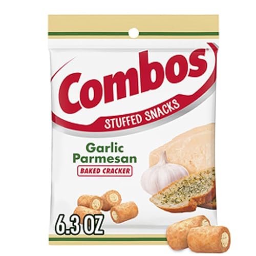 COMBOS PARMESAN GARLIC PEG PACK 6.3 OUNCE
