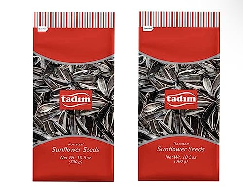 Tadim sunflower seeds from Turkey. SET OF TWO 10.5 oz bags