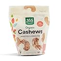 365 by Whole Foods Market, Organic Roasted Unsalted Cashews, 10 Ounce
