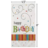 Birthday Confetti Guest Paper Towels | 12.9" x 15.7" | 24 Pcs